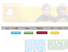 Tablet Screenshot of enfamille.com